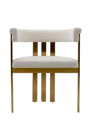 Beige Sherpa Dining Chair | OROA Modern Pontiac | Oroa.com