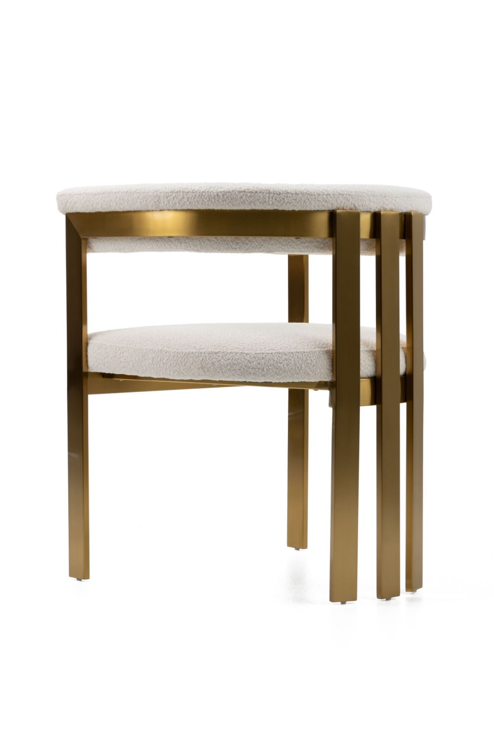 Beige Sherpa Dining Chair | OROA Modern Pontiac | Oroa.com