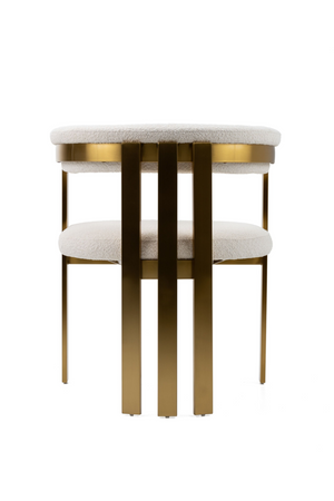Beige Sherpa Dining Chair | OROA Modern Pontiac | Oroa.com
