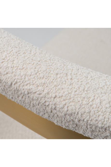 Beige Sherpa Dining Chair | OROA Modern Pontiac | Oroa.com