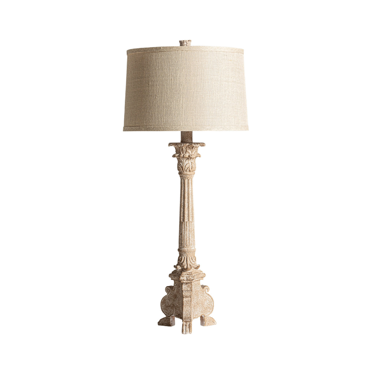   Modern furniture - Beige Cotton Table Lamp - www.oroa.com | Oroa.com