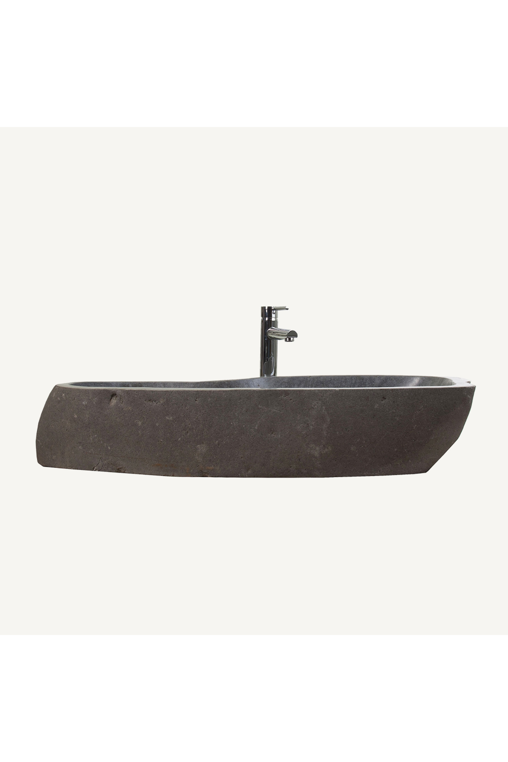 Gray Stone Bathroom Sink | Vical Home Aquarium | Oroatrade.com