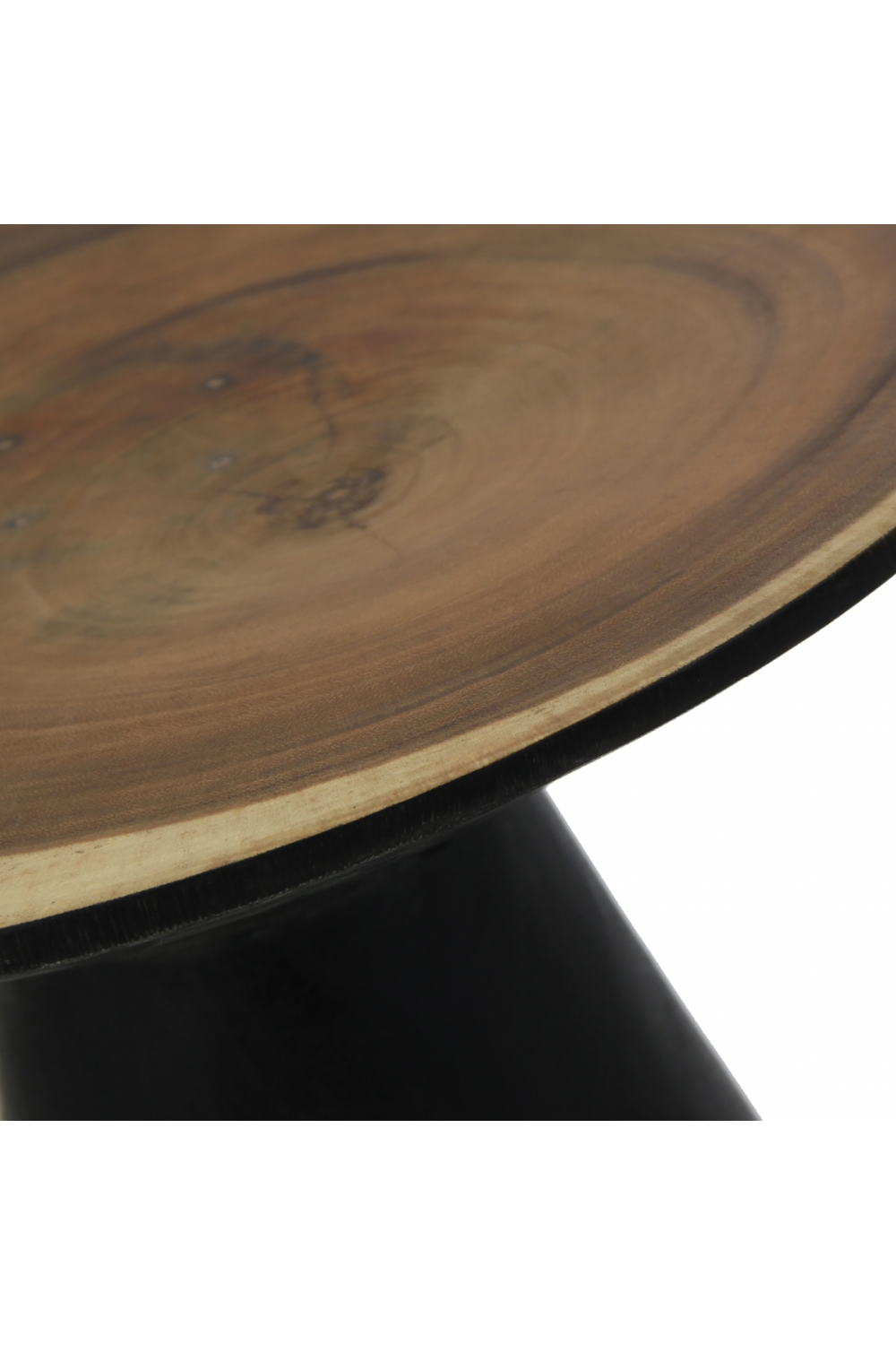 Black Conical Side Table | Vical Home Arusa | Oroa.com