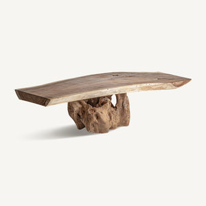   Suar Wood Rustic Coffee Table | Oroa.com