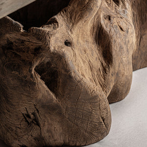   Suar Wood Rustic Coffee Table | Oroa.com