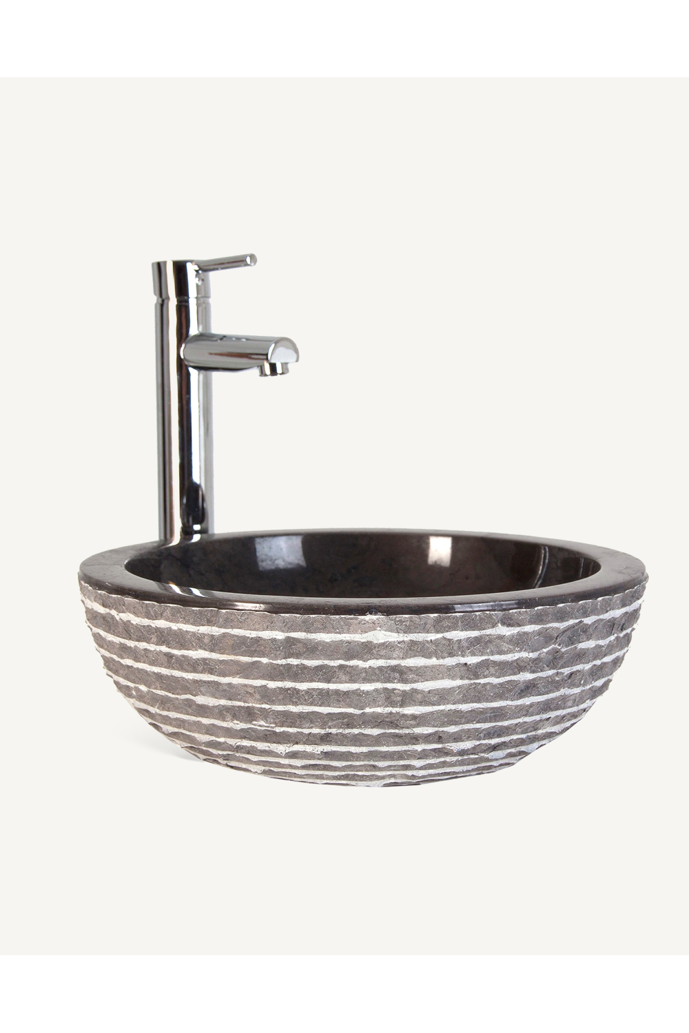 Vintage Gray Marble Bathroom Sink | Vical Home Iris | Oroatrade.com