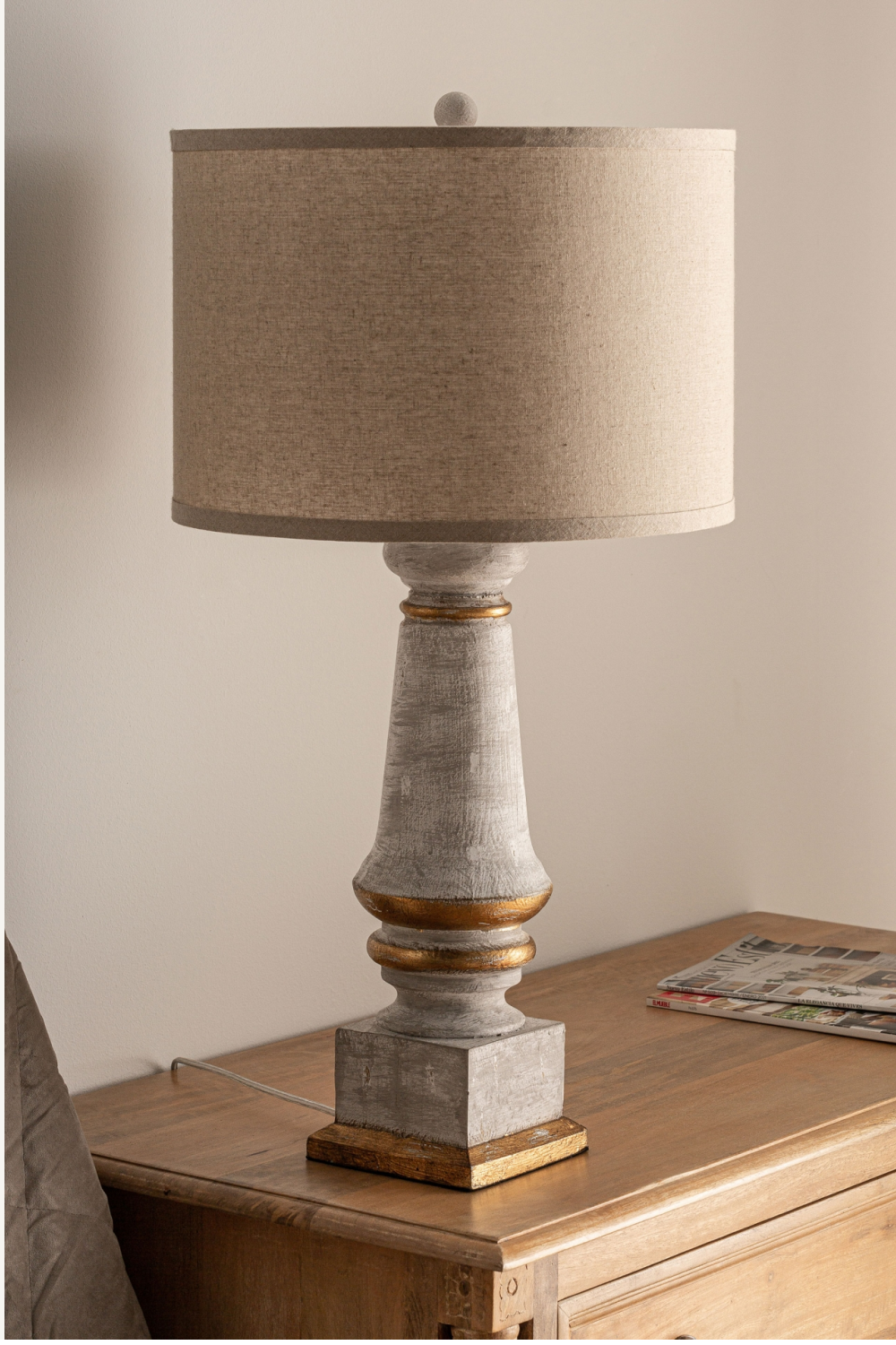 Linen Shade Table Lamp | Vical Home | Oroa.com