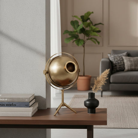   Gold Sphere Table Lamp | Oroa.com