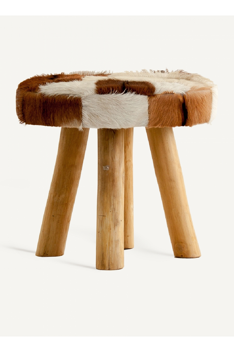 Leather Covered Stool | Vical Home Dallas | Oroa.com
