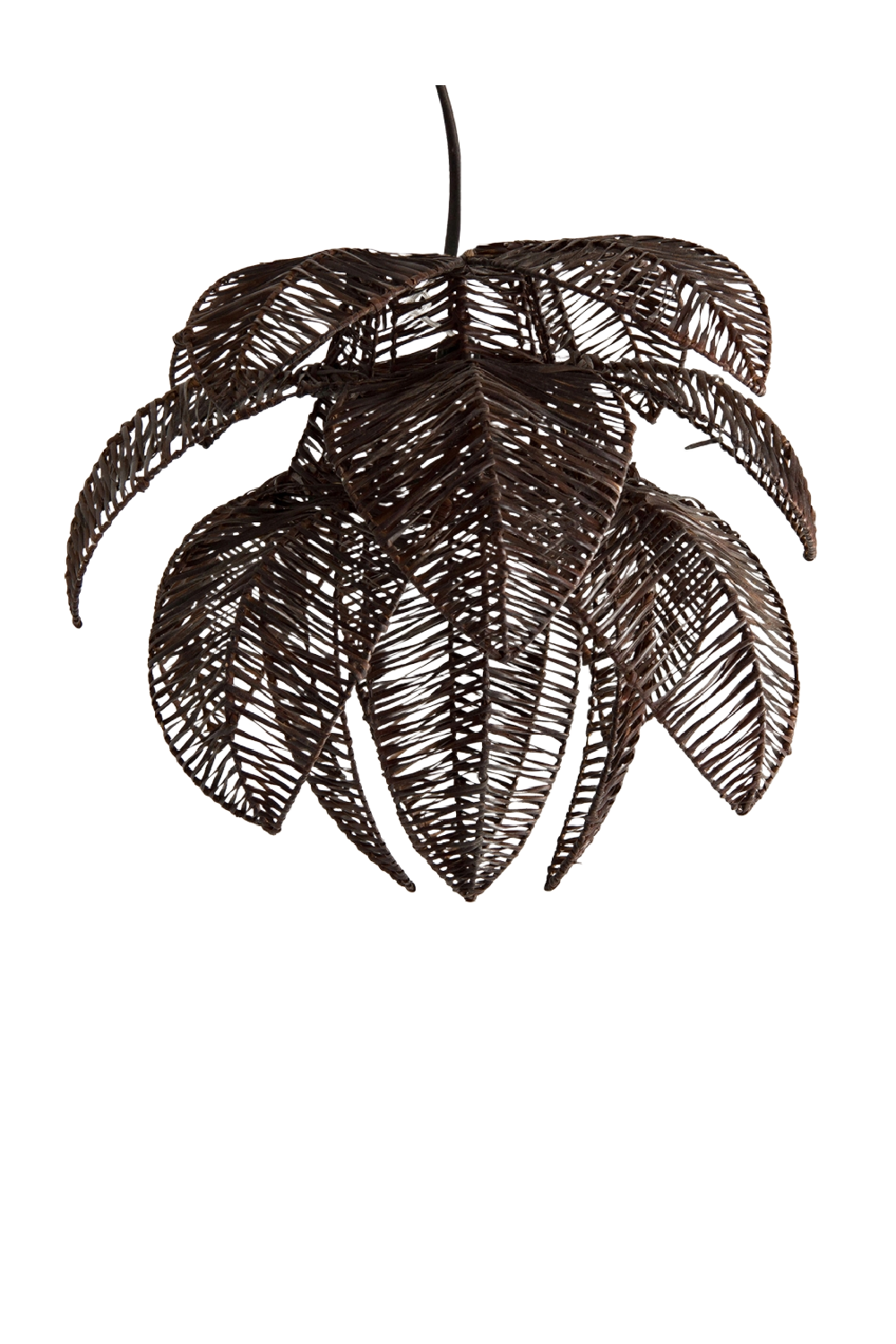 Black Rattan Hanging Lamp | Vical Home | Oroa.com