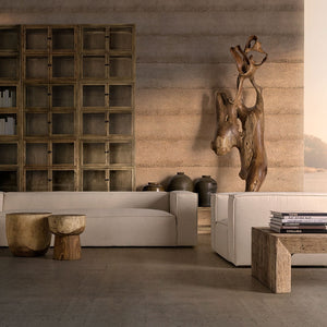   Rustic Tropical Wood Side Table | Oroa.com