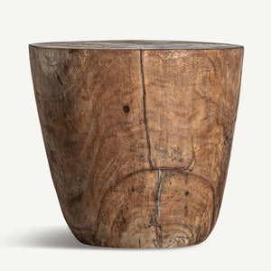   Rustic Tropical Wood Side Table | Oroa.com