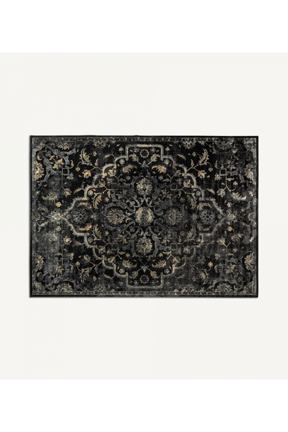 Dark Viscose Area Rug 11' x 8' | Vical Home Anxela | Oroatrade.com