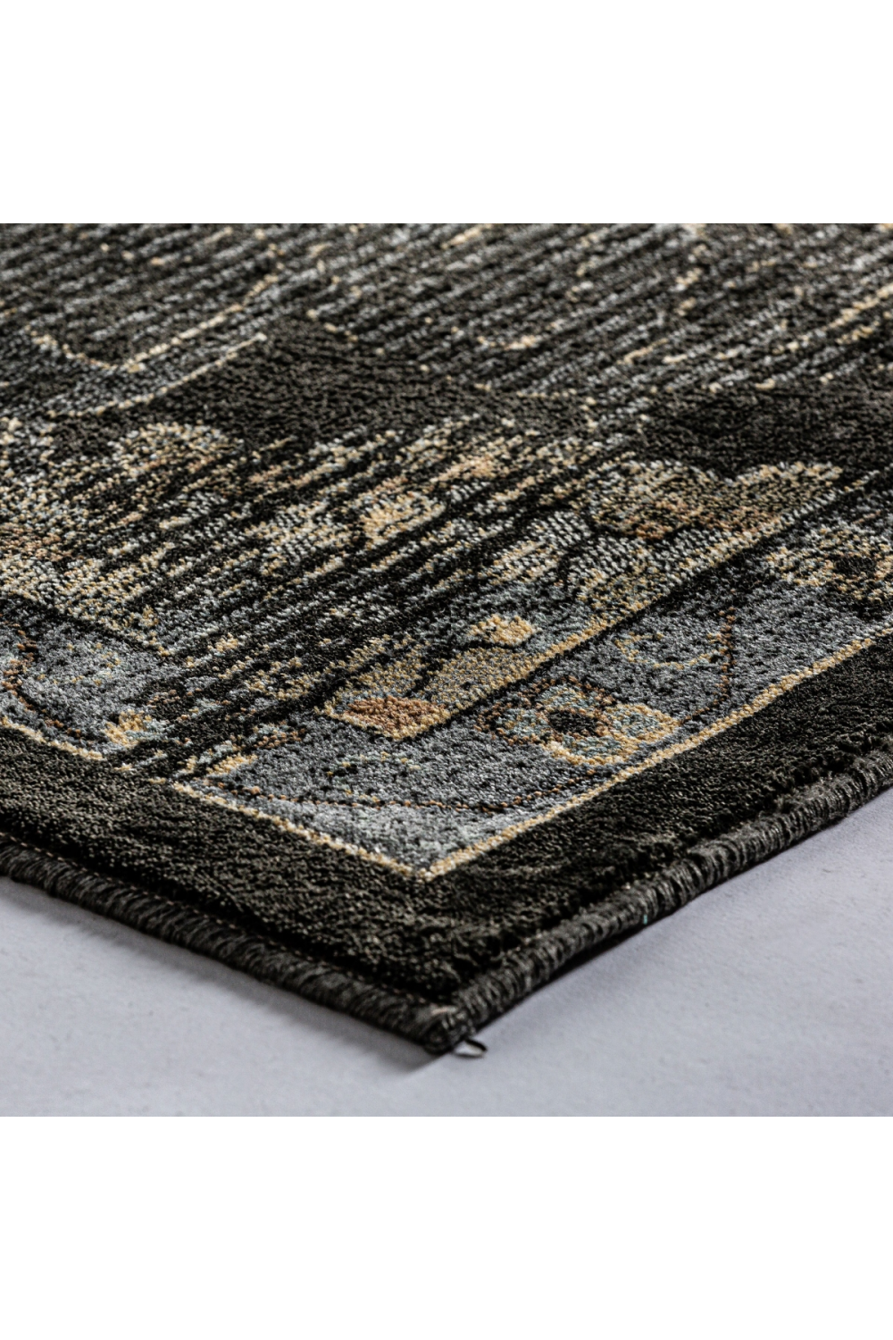 Dark Viscose Area Rug 11' x 8' | Vical Home Anxela | Oroatrade.com