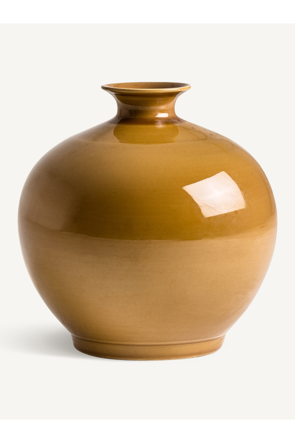 Yellow Ceramic Vase | Vical Home Mustard | Oroa.com