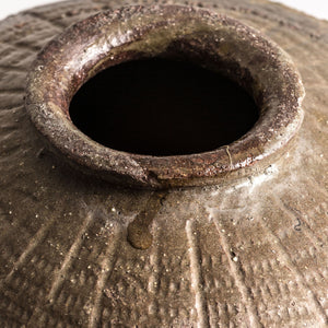   Antique Brown Ceramic Vase | Oroa.com