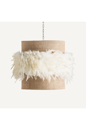 Feather Embellished Pendant Light | Vical Home | Oroa.com