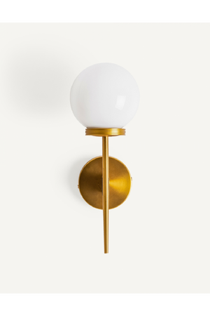 White Glass Orb Wall Lamp | Vical Home Ball | Oroa.com