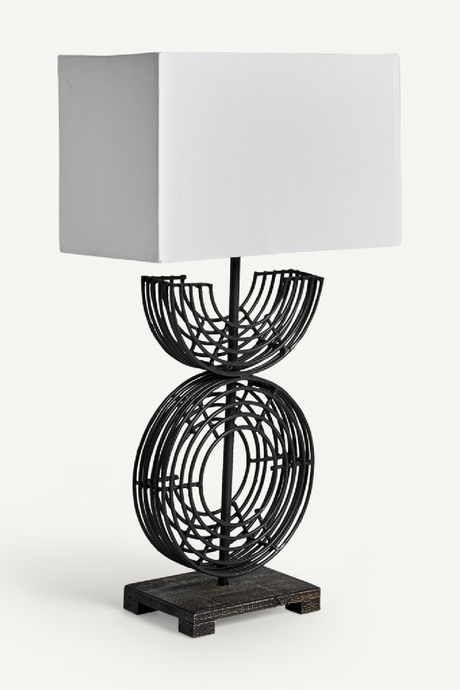 Black Iron Table Lamp | Vical Home | Oroa.com