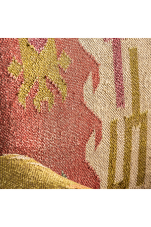 Kilim Print Jute Armchair | Vical Home Sveta | Oroa.com