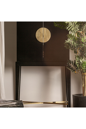 Black Wooden 2-Door Cabinet | Vical Home Vinh | Oroa.com