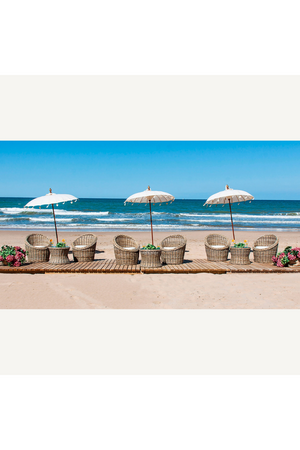 Braided Rattan Coffee Table | Vical Home Chira | Oroa.com