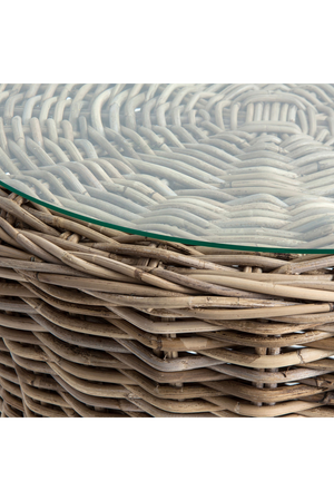 Braided Rattan Coffee Table | Vical Home Chira | Oroa.com