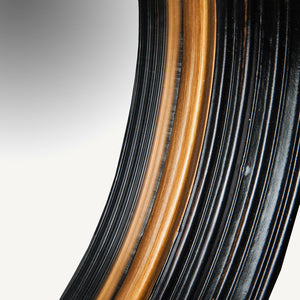   Black Round Mirror | Oroa.com