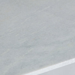   White Marble Square Side Table | Oroa.com