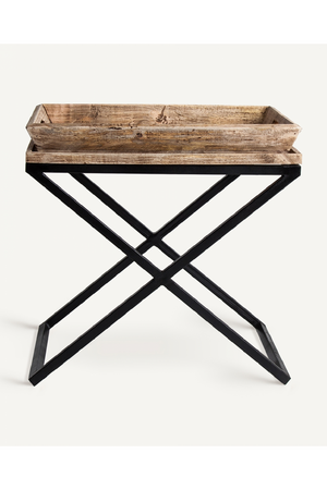   Criss-cross Base Side Table | Oroa.com