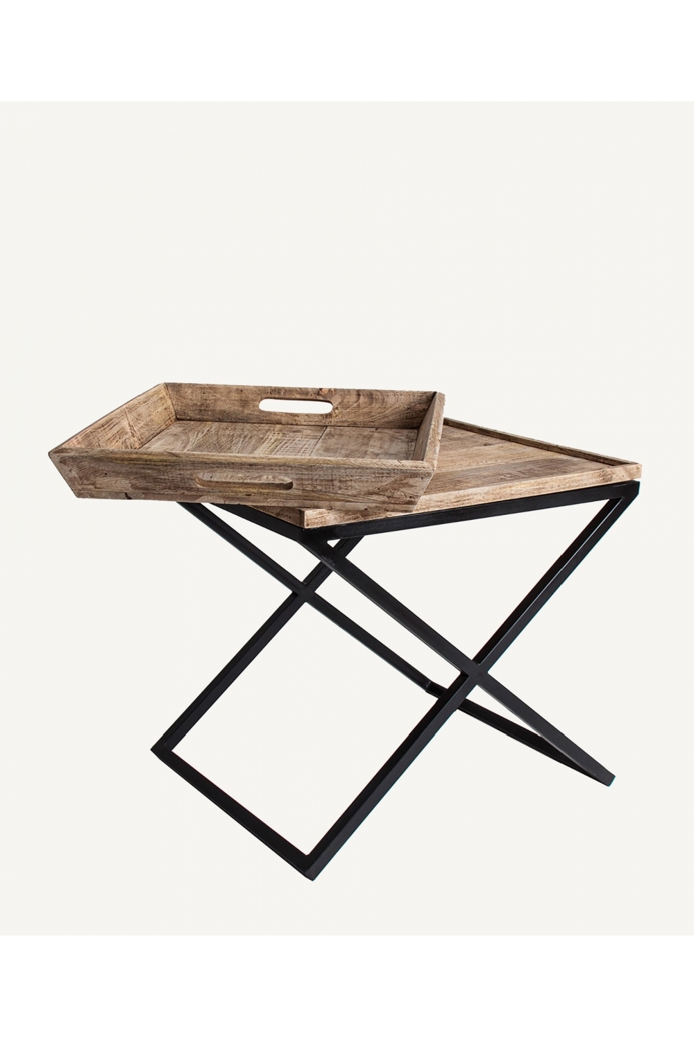   Criss-cross Base Side Table | Oroa.com