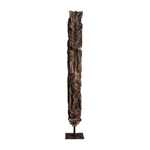   Rustic Teak Wood Sculpture | Oroa.com