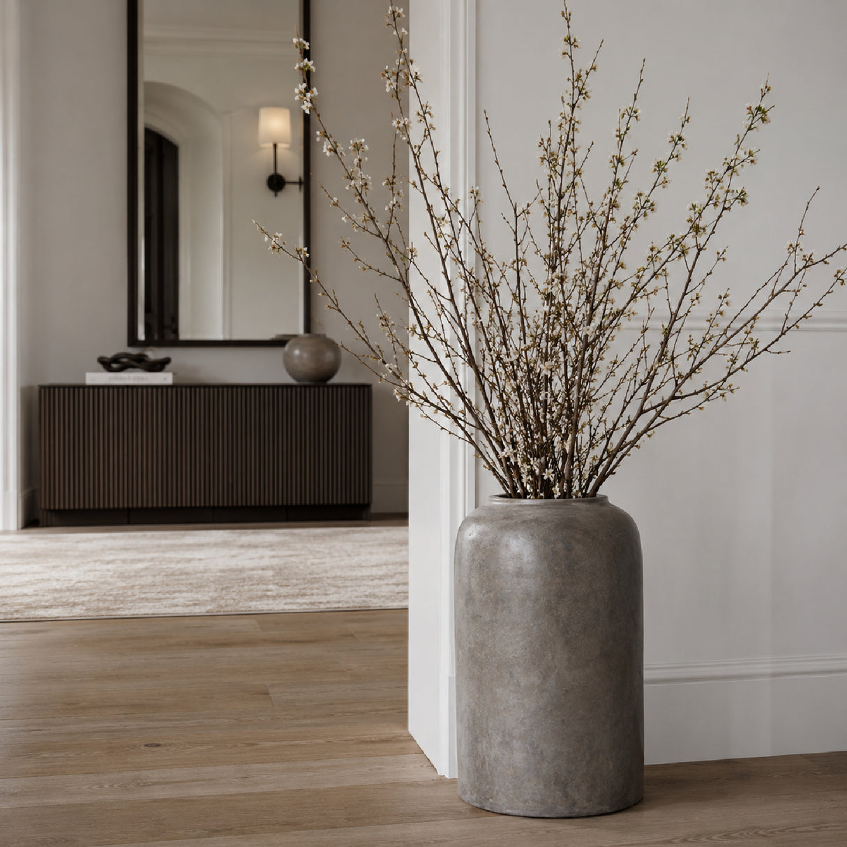   Gray Terracotta Planter | Oroa.com