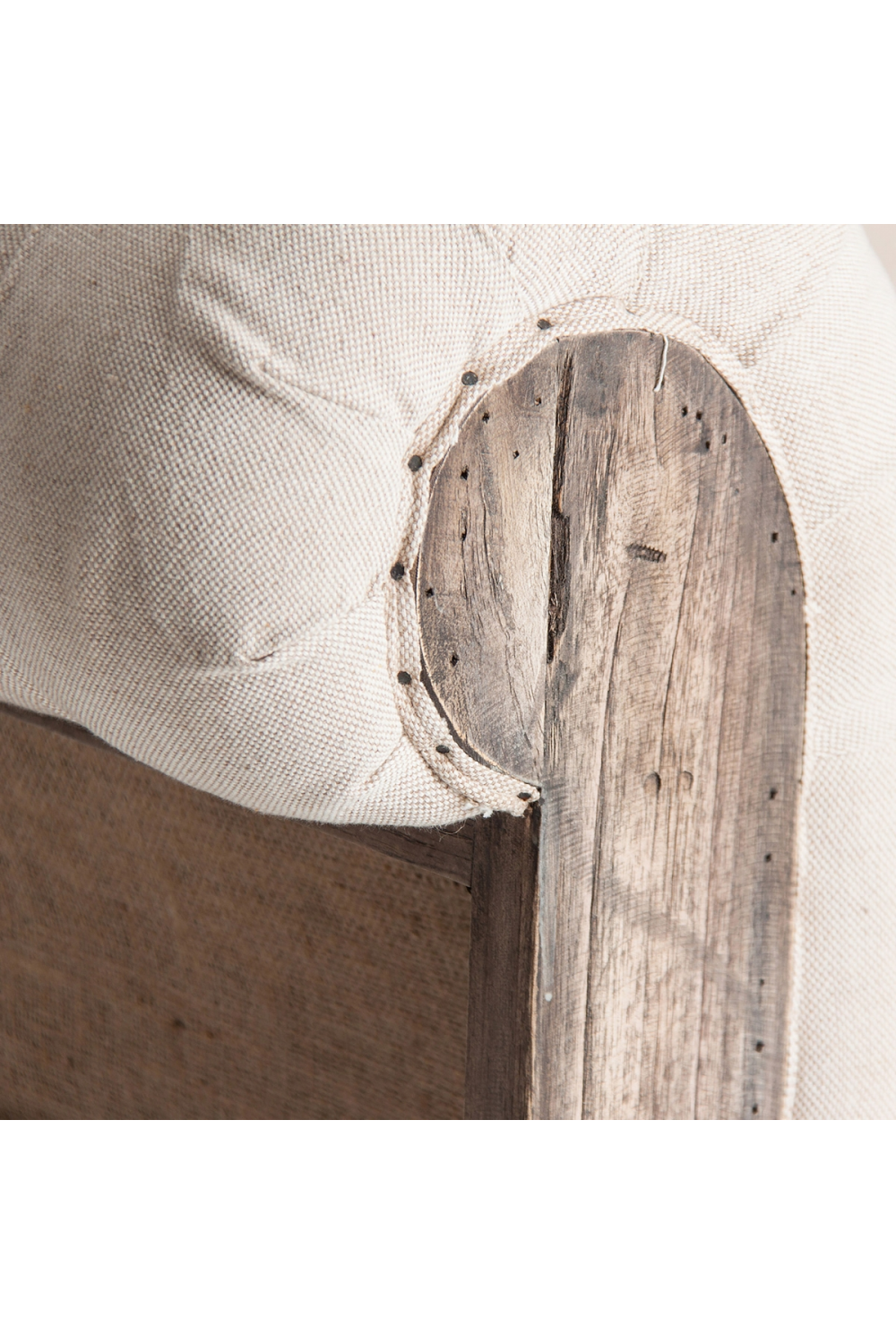   Beige Tufted Accent Armchair | Oroa.com