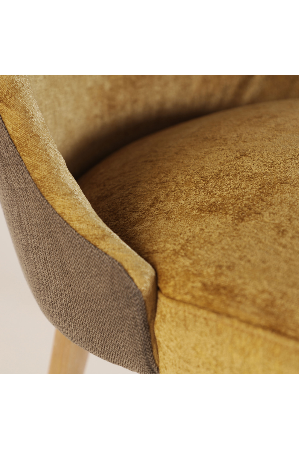 Yellow Linen Accent Chair | Vical Home Lage | Oroatrade.com