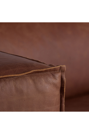 Brown Leather Sofa | Vical Home Kurza | Oroa.com