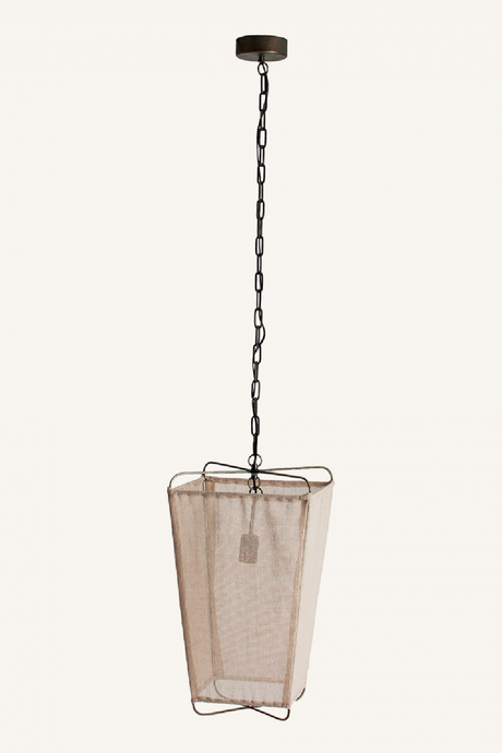   Linen Shade Ceiling Lamp | Oroa.com