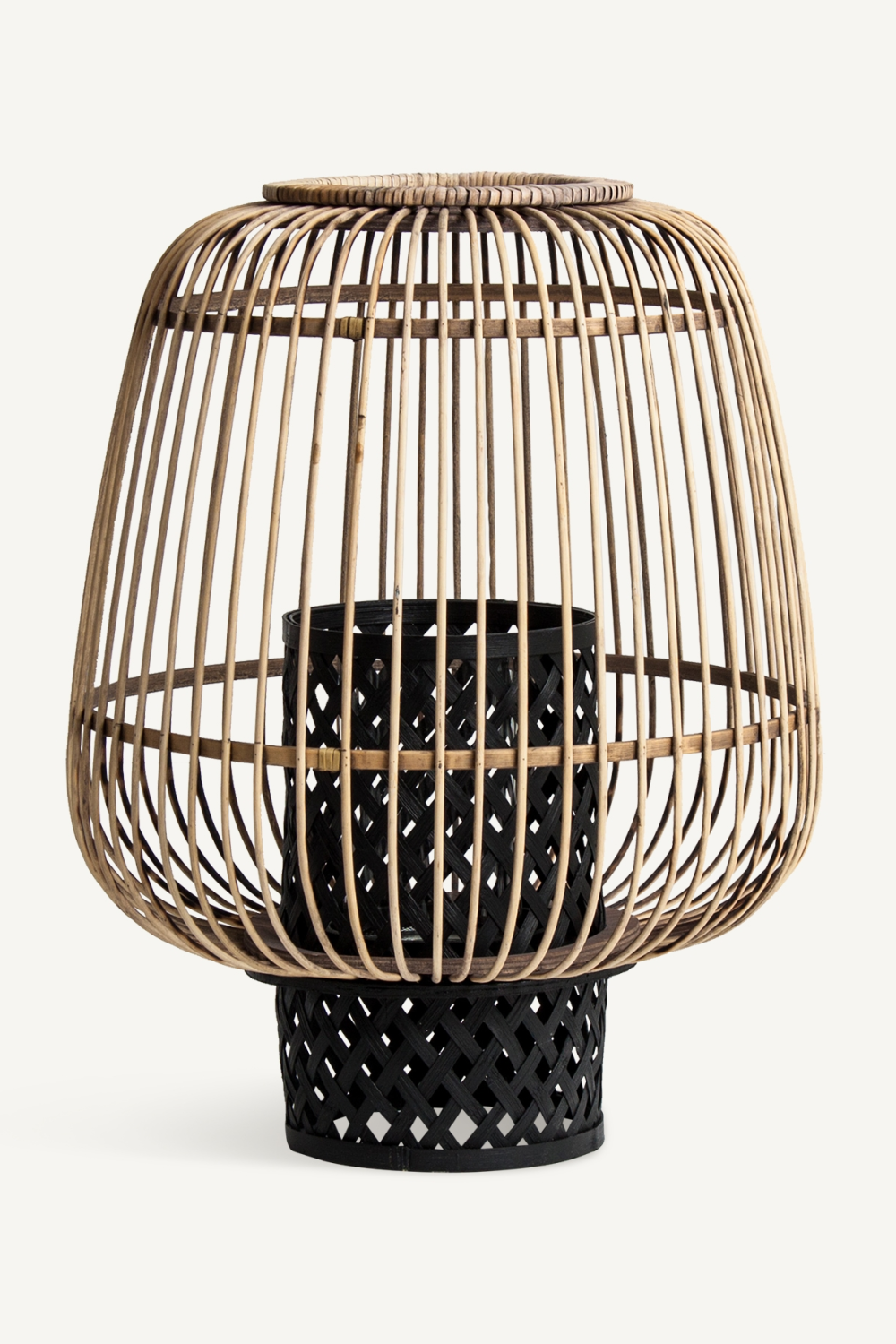 Bamboo Cage Candle Holder S | Vical Home Ghiare | Oroatrade.com