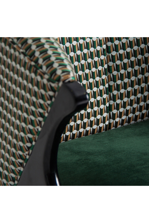 Modern Green Velvet Armchair | Vical Home Kelheim | Oroa.com