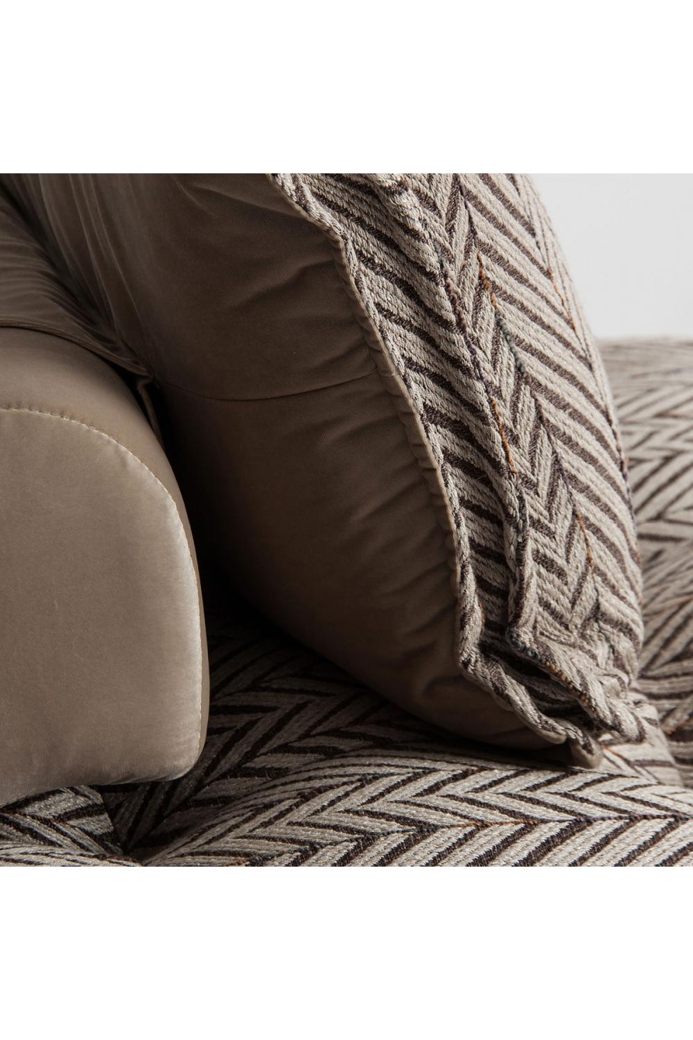 Chevron Print Modular Sofa | Vical Home Encs | Oroa.com
