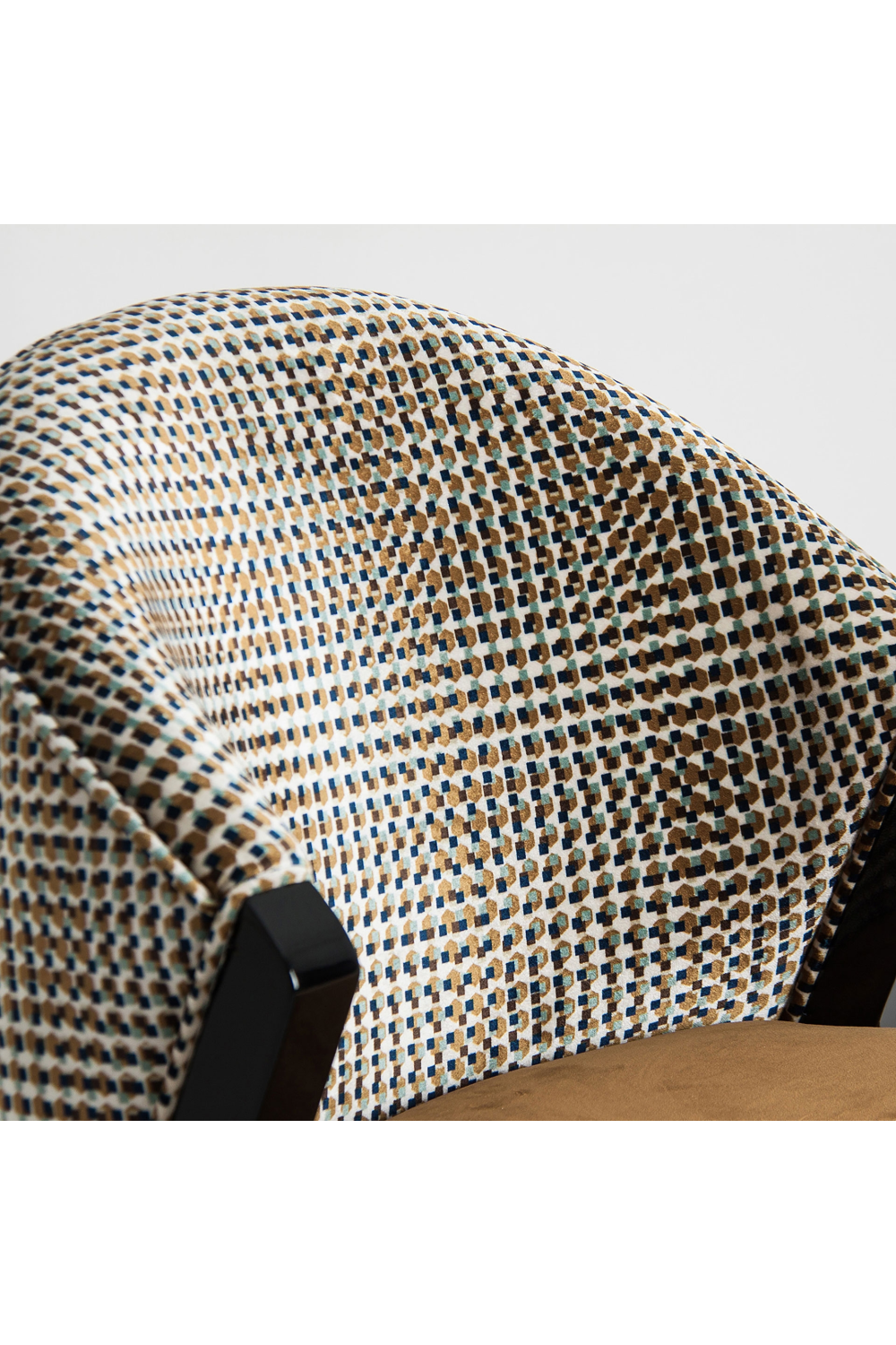 Ocher Velvet Seat Dining Chair | Vical Home Brillon | Oroa.com