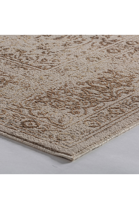 Beige Classic Style Carpet 9'5" x 6'5" | Vical Home Light | Oroa.com