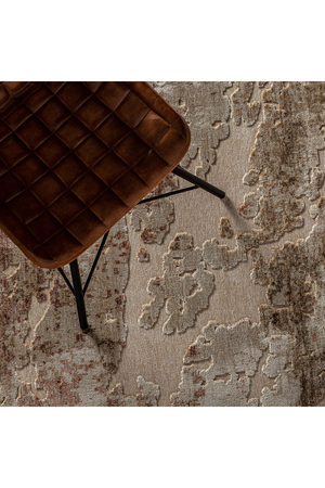 Beige Chenille Rug 9'5" x 6'5" | Vical Home Queen | Oroa.com