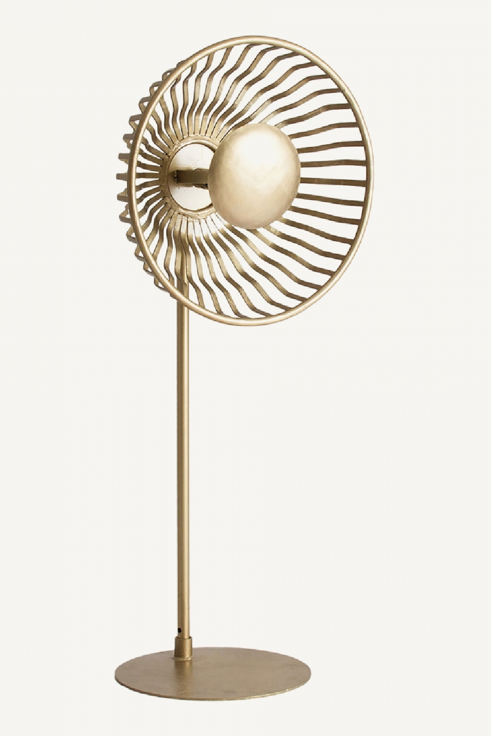 Gold Circular Floor Lamp | Vical Home Zug | Oroa.com
