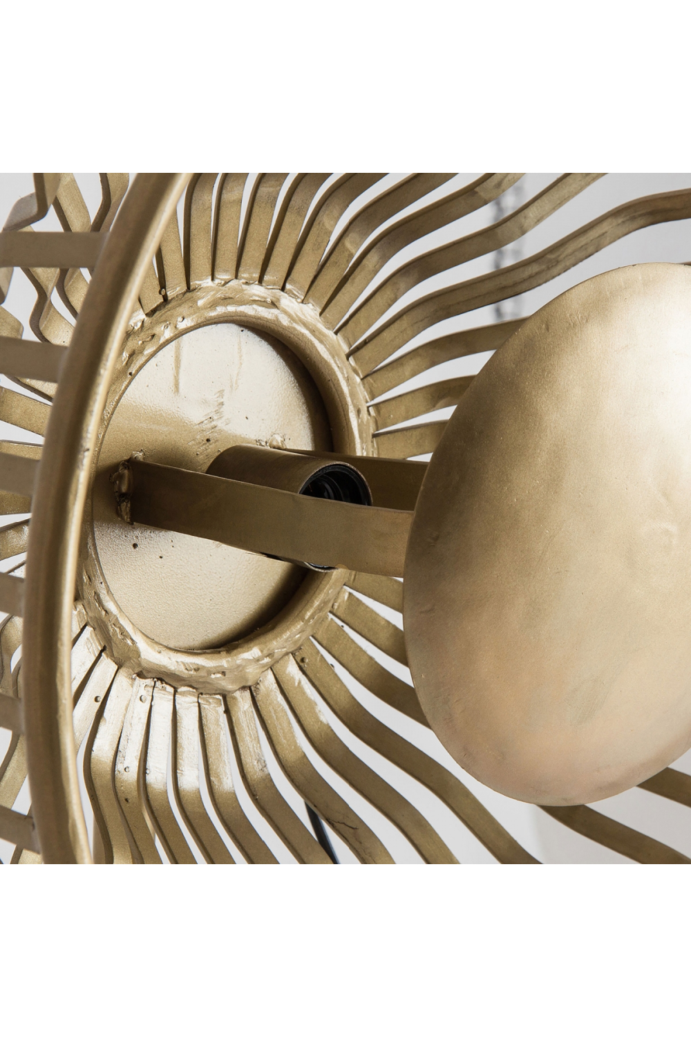 Gold Circular Floor Lamp | Vical Home Zug | Oroa.com