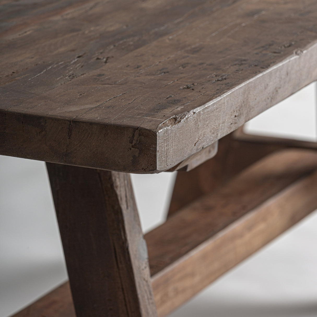   Rustic Wood Stool | Oroa.com