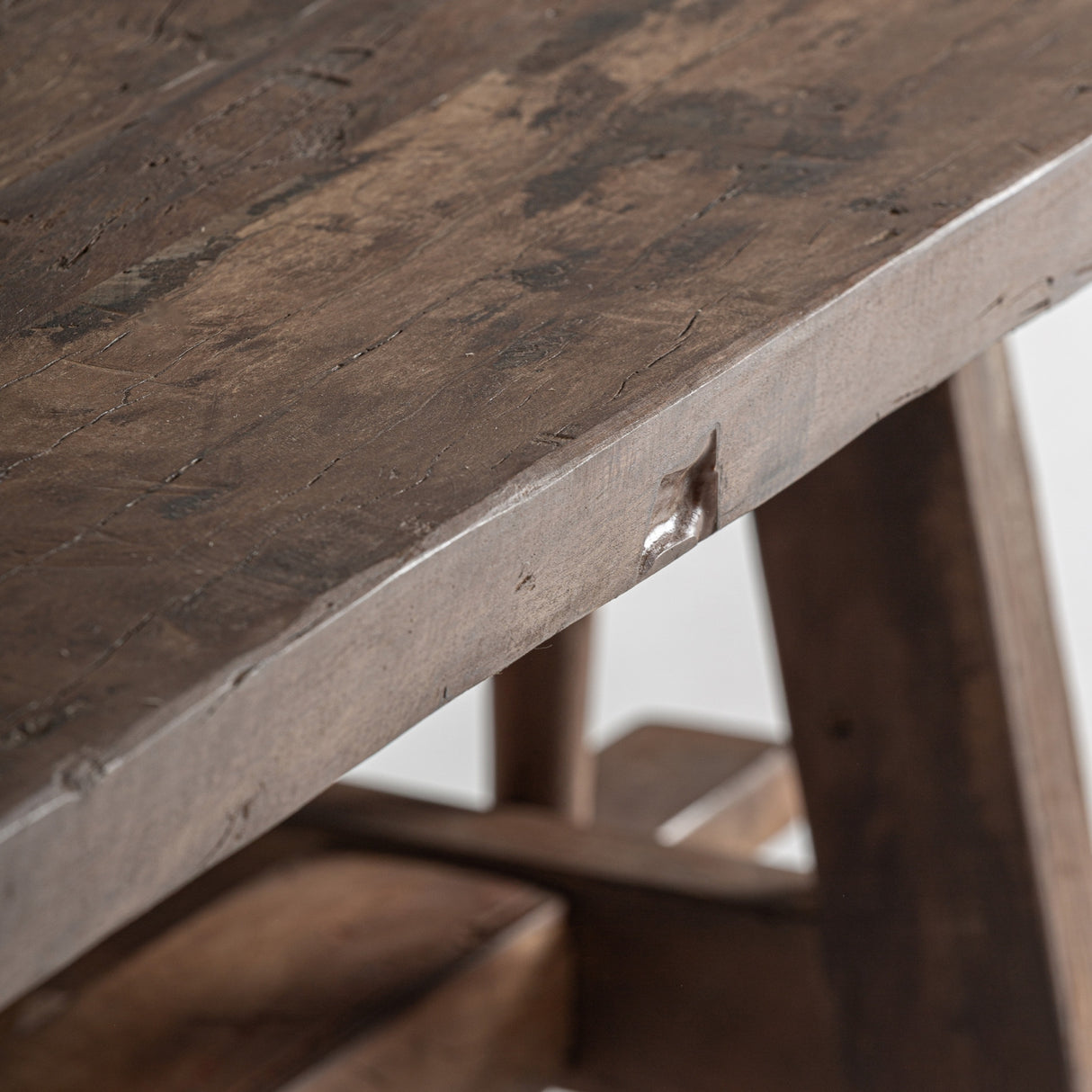   Rustic Wood Stool | Oroa.com