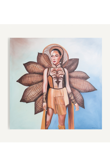 Lady Canvas Art Print | Vical Home Olivia | Oroa.com