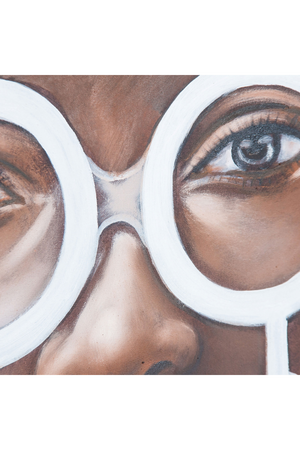 Bespectacled Portrait Wall Decor | Vical Home Kiro | Oroa.com