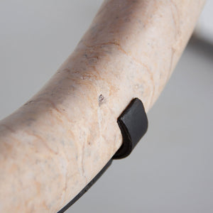   Modern European furniture - Round White Marble Decorative Object - www.oroa.com | Oroa.com
